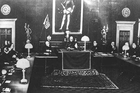La seduta del Gran consiglio del 9 maggio 1936