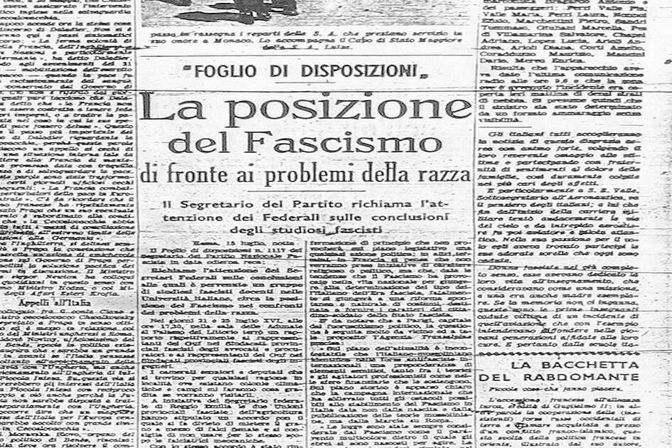 Comunicato della Segreteria del PNF sulla Razza Italiana